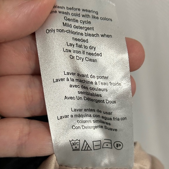 Motherhood Maternity Lace Stretch Little Black Stretch Midi Dress Size Small - Picture 11 of 11